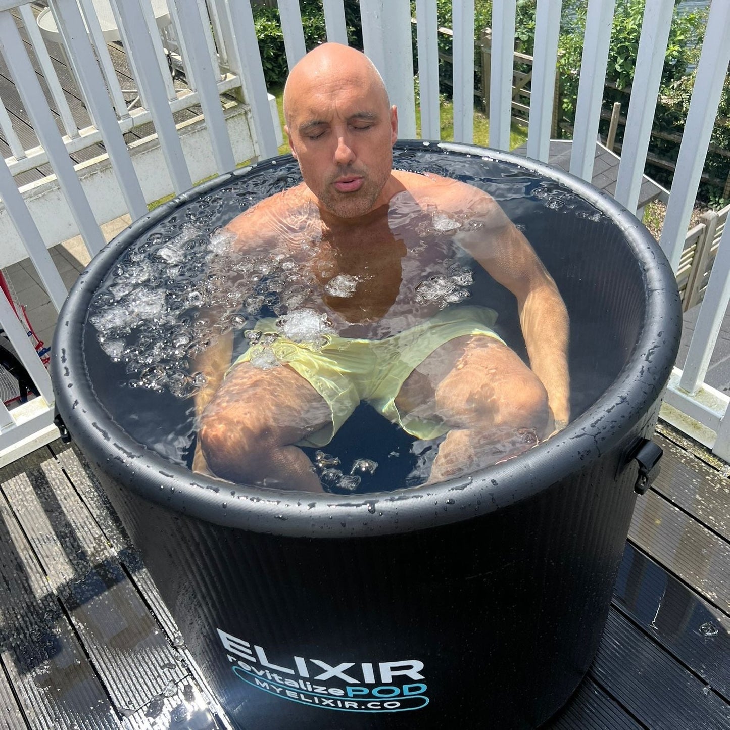 Barrel For Cold Water Therapy