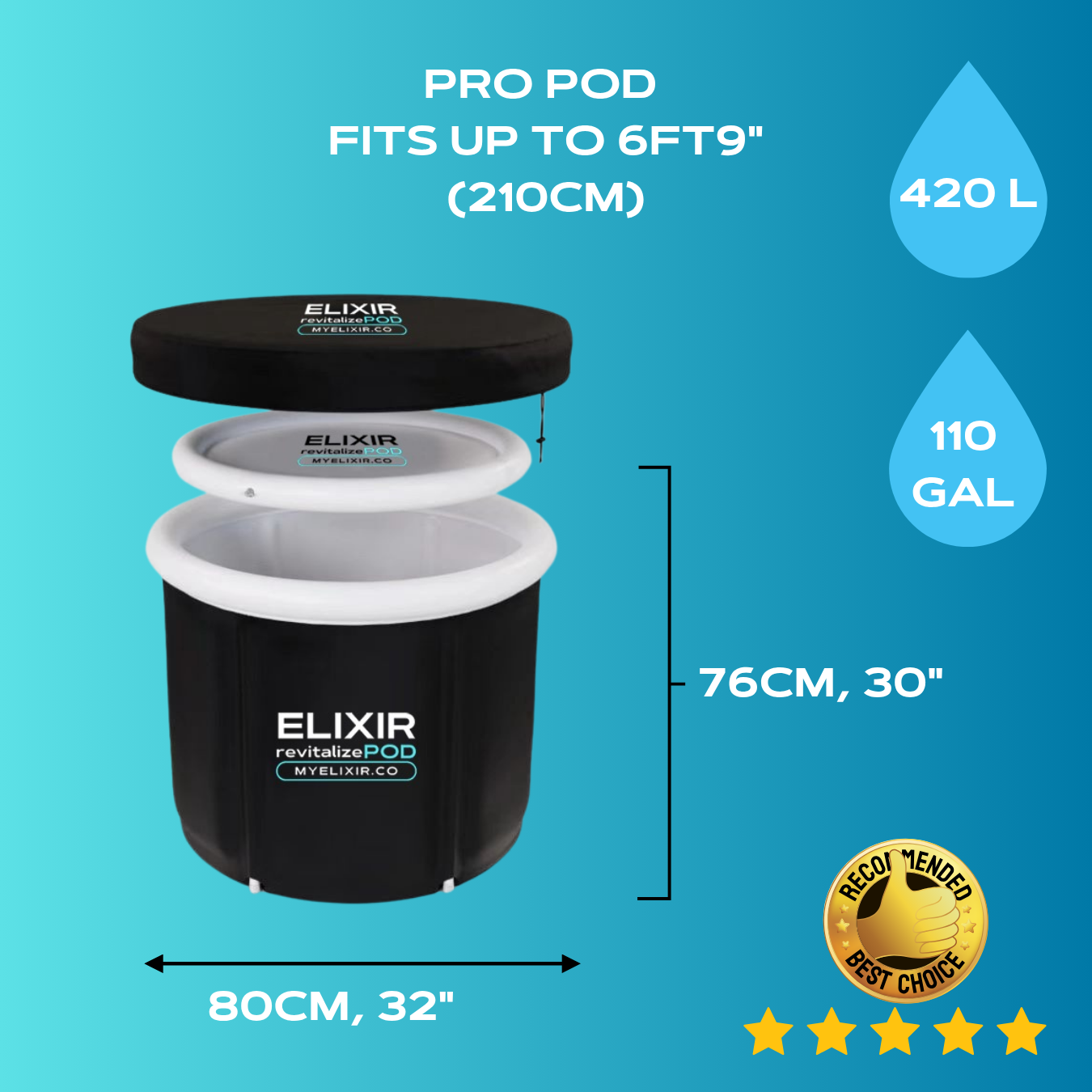 MAX CHILLER  1HP & FREE PRO ICE POD - LIMITED OFFER